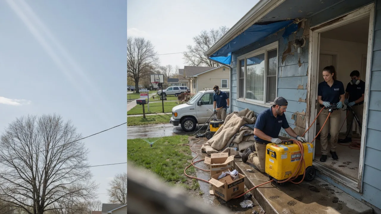 Basement Flood Cleanup in Calder, ID near me